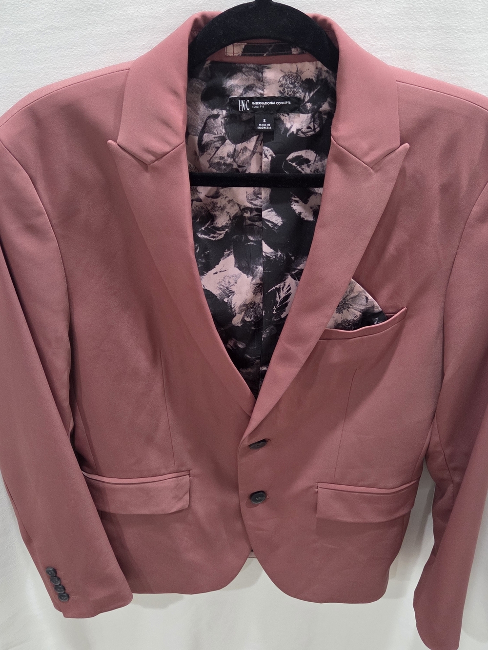 INC International Concepts Men's Dusty Rose Blazer - Picture 6 of 11